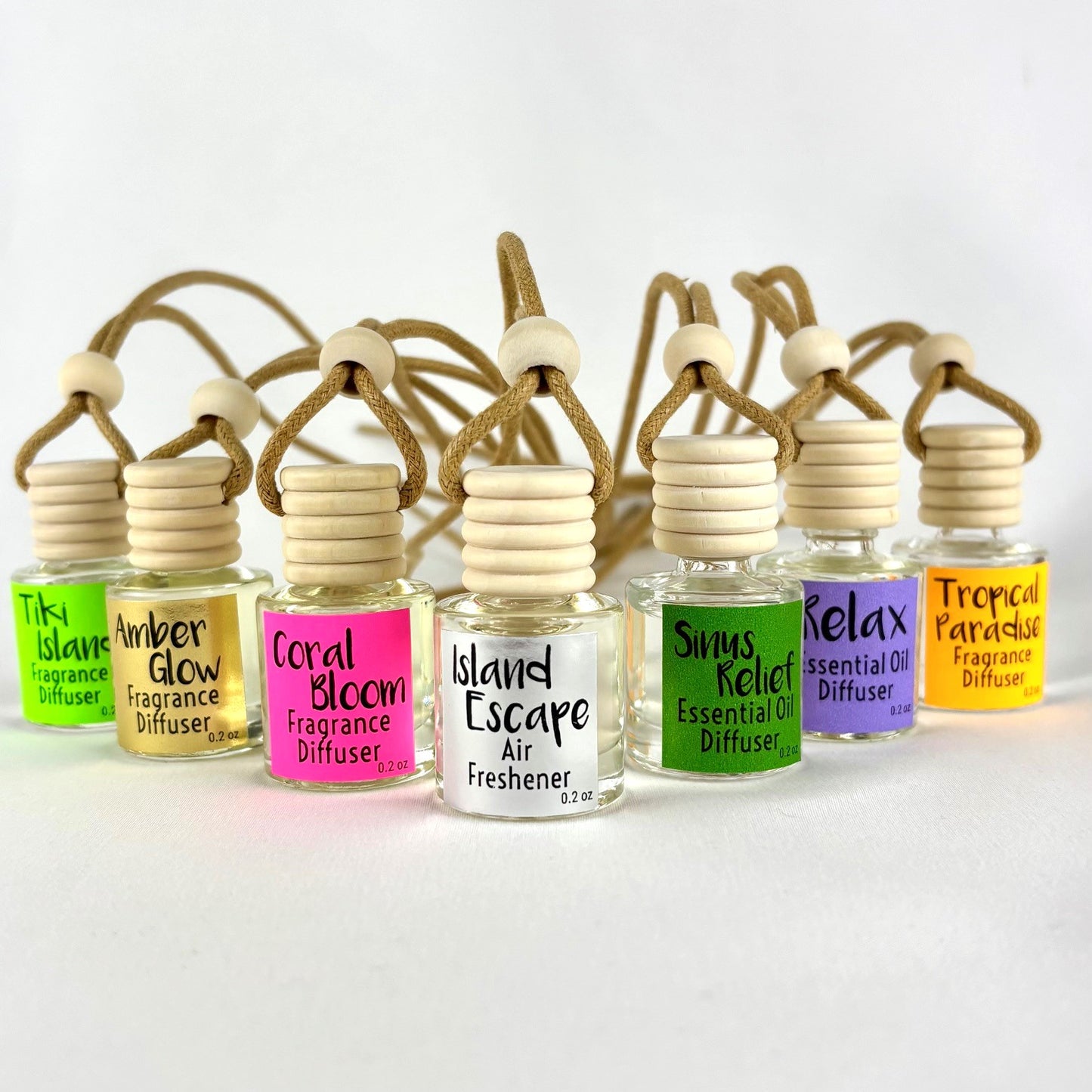 Coral Bloom Car Air Freshener Fragrance Diffuser