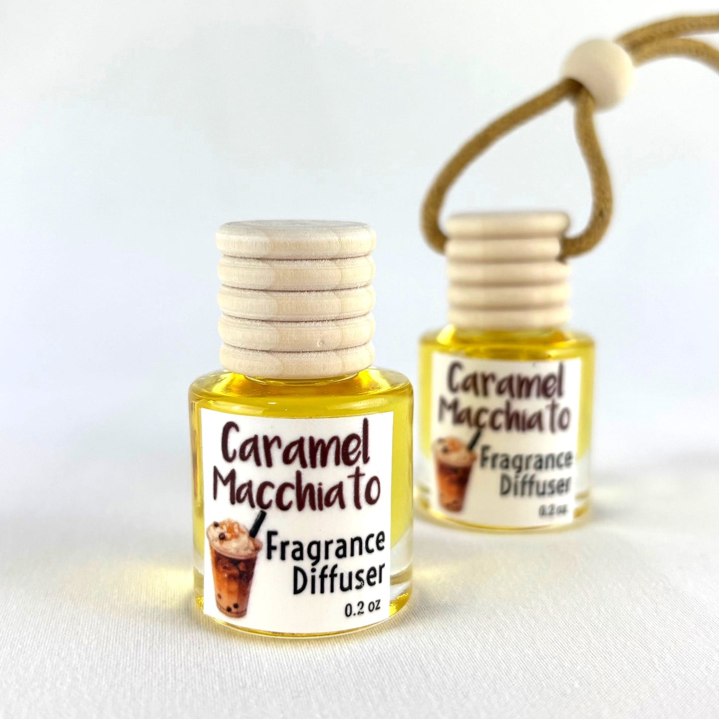 Caramel Macchiato Car Air Freshener Fragrance Diffuser