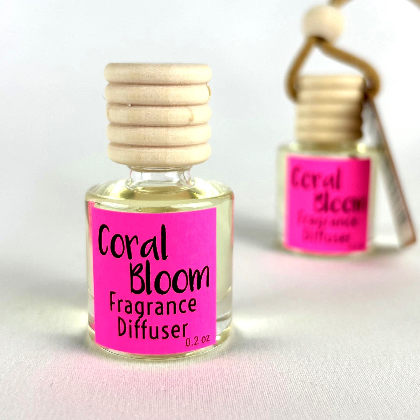 Coral Bloom Car Air Freshener Fragrance Diffuser