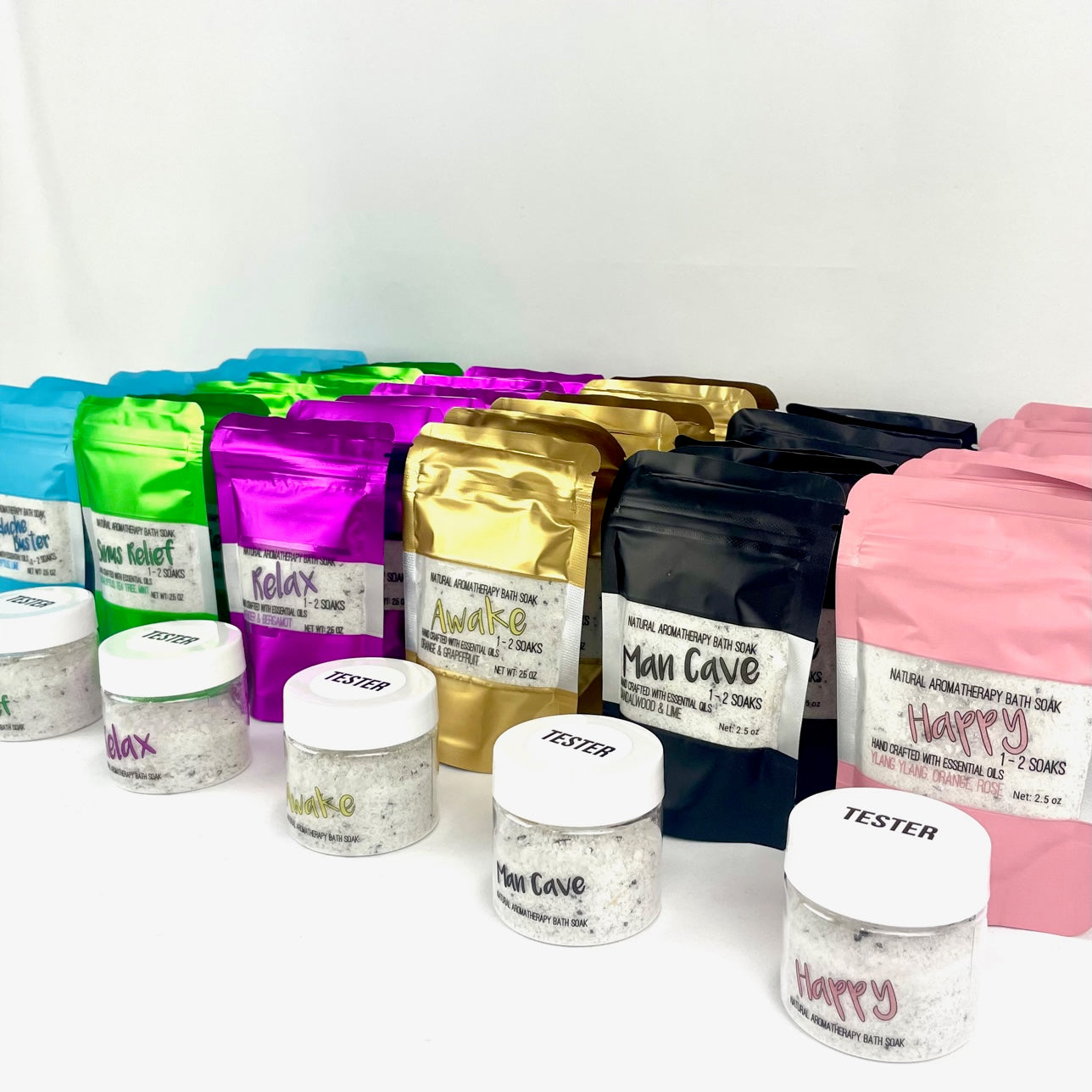 Full Bath Soak Line with Testers
