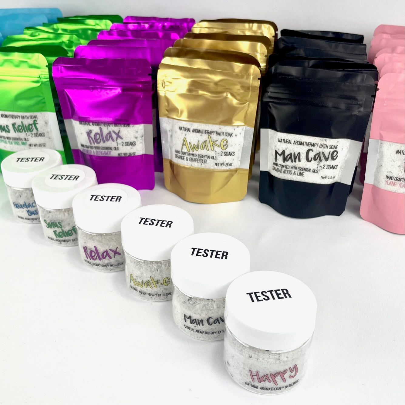 Full Bath Soak Line with Testers
