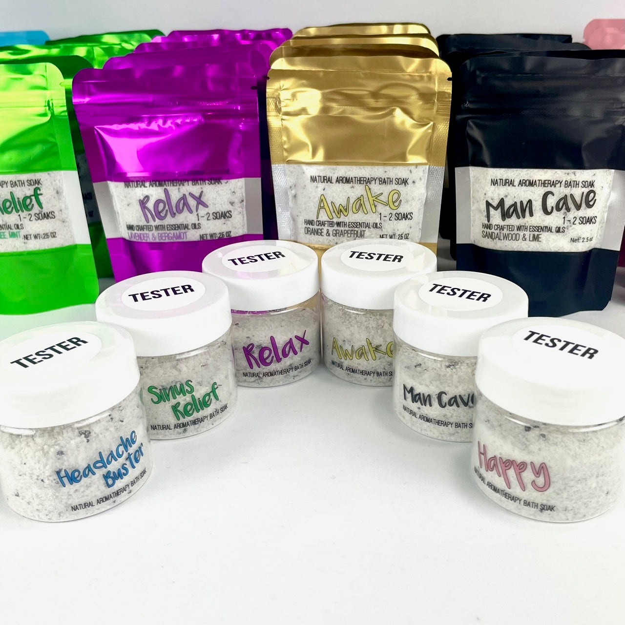 Full Bath Soak Line with Testers