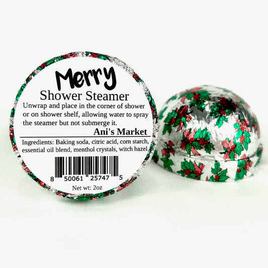 Merry - Eucalyptus Holiday Steamer (Pack of 10)