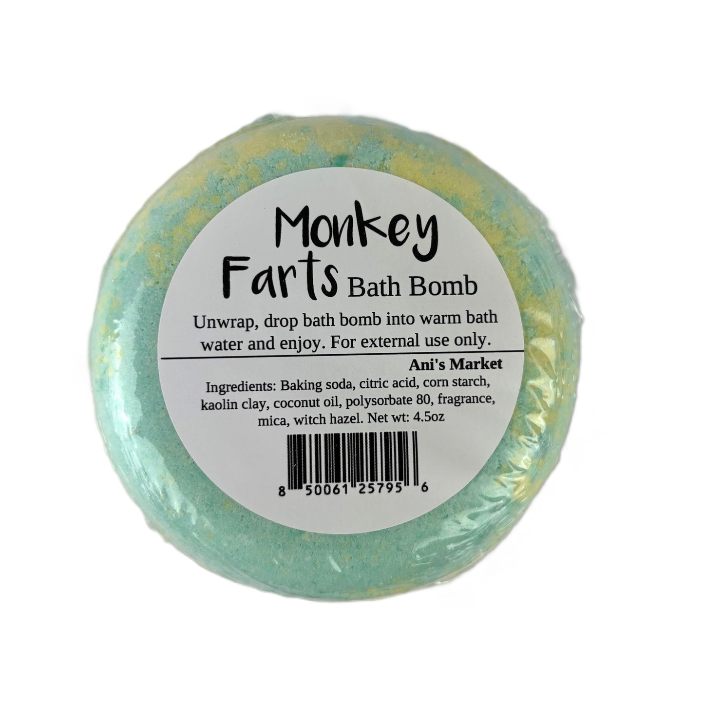 Monkey Farts Donut Bath Bomb