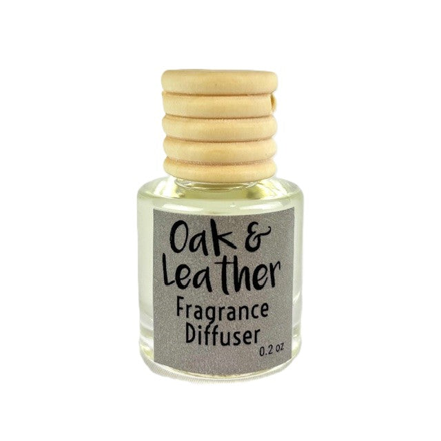 Oak & Leather Car Air Freshener Fragrance Diffuser