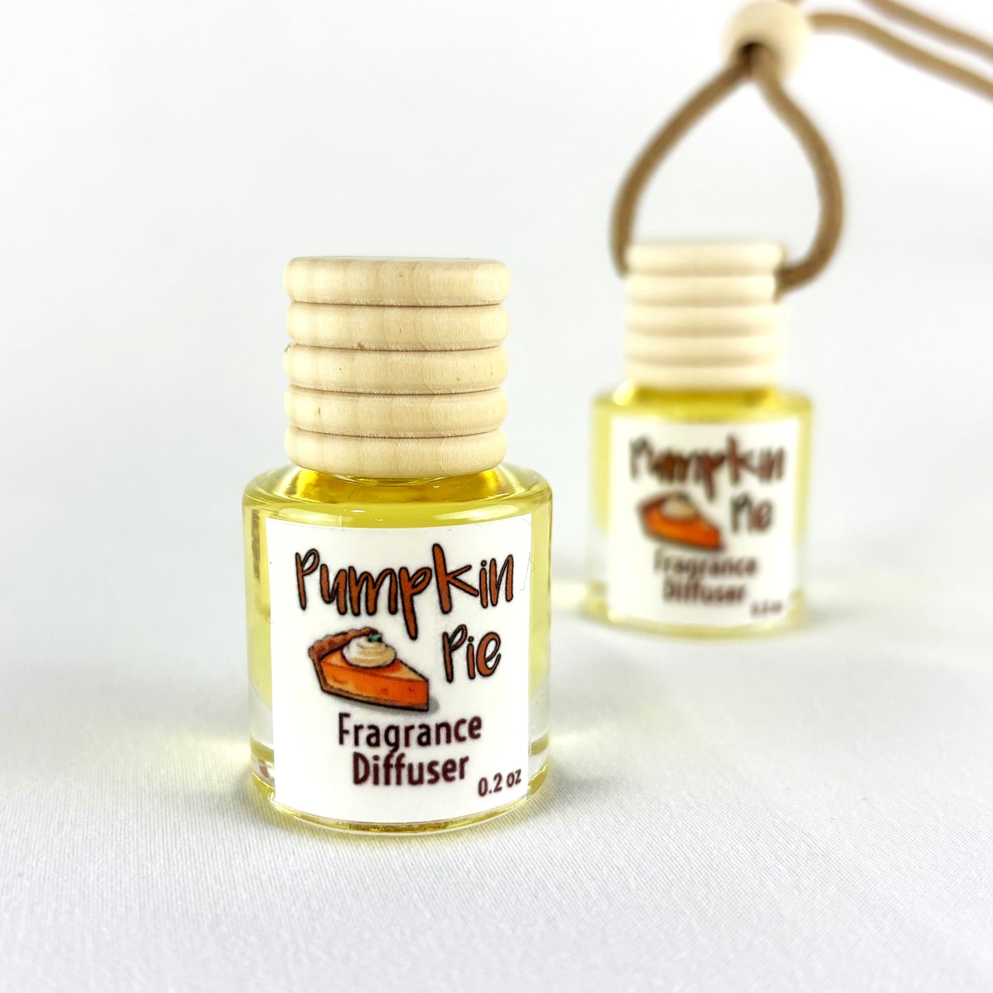 Pumpkin Pie Car Air Freshener Fragrance Diffuser