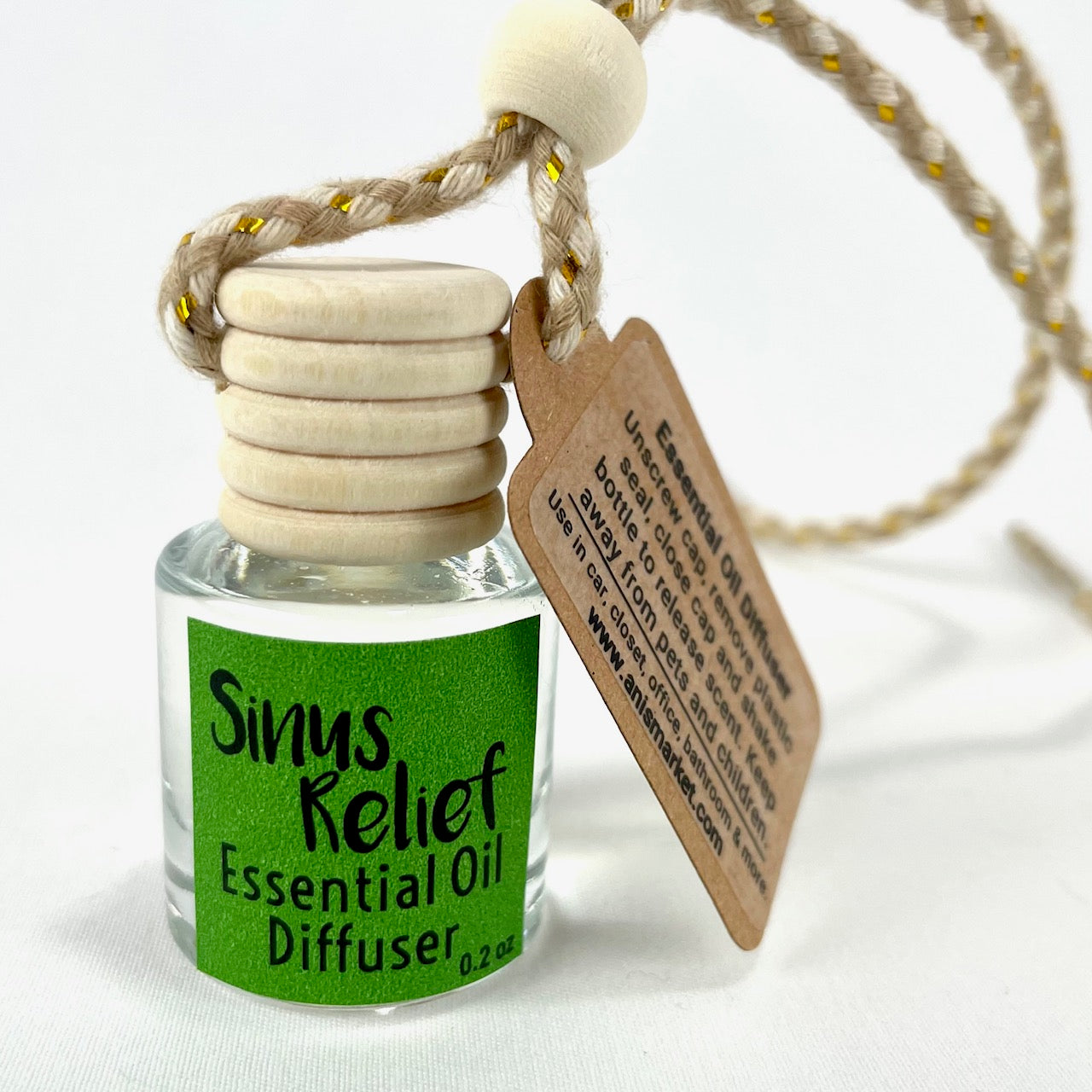 Essential Oil Car Air Freshener Diffuser