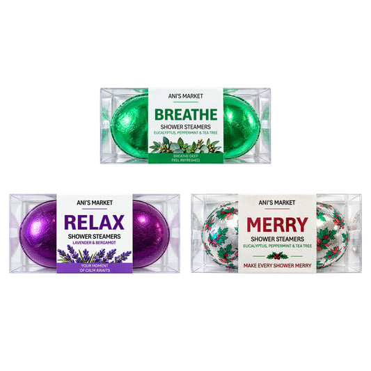 Shower Steamer Gift Boxes –2 Pack