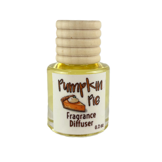 Pumpkin Pie Car Air Freshener Fragrance Diffuser