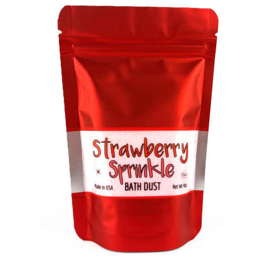 Strawberry Sprinkle Bath Dust (Pack of 4)
