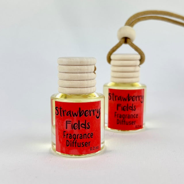 Strawberry Fields Car Air Freshener Fragrance Diffuser