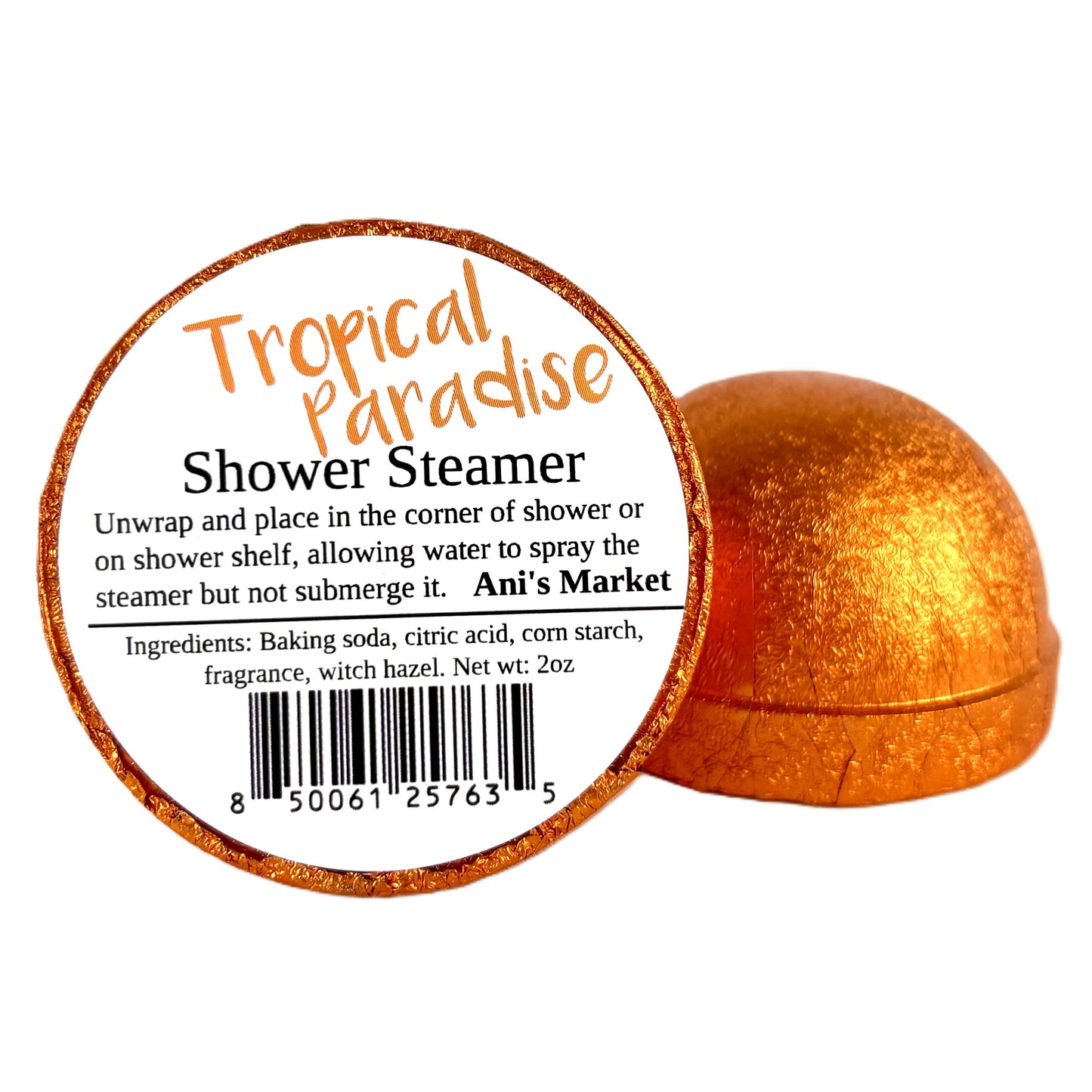 Tropical Paradise - Fragrance Shower Steamer (Pack of 10)