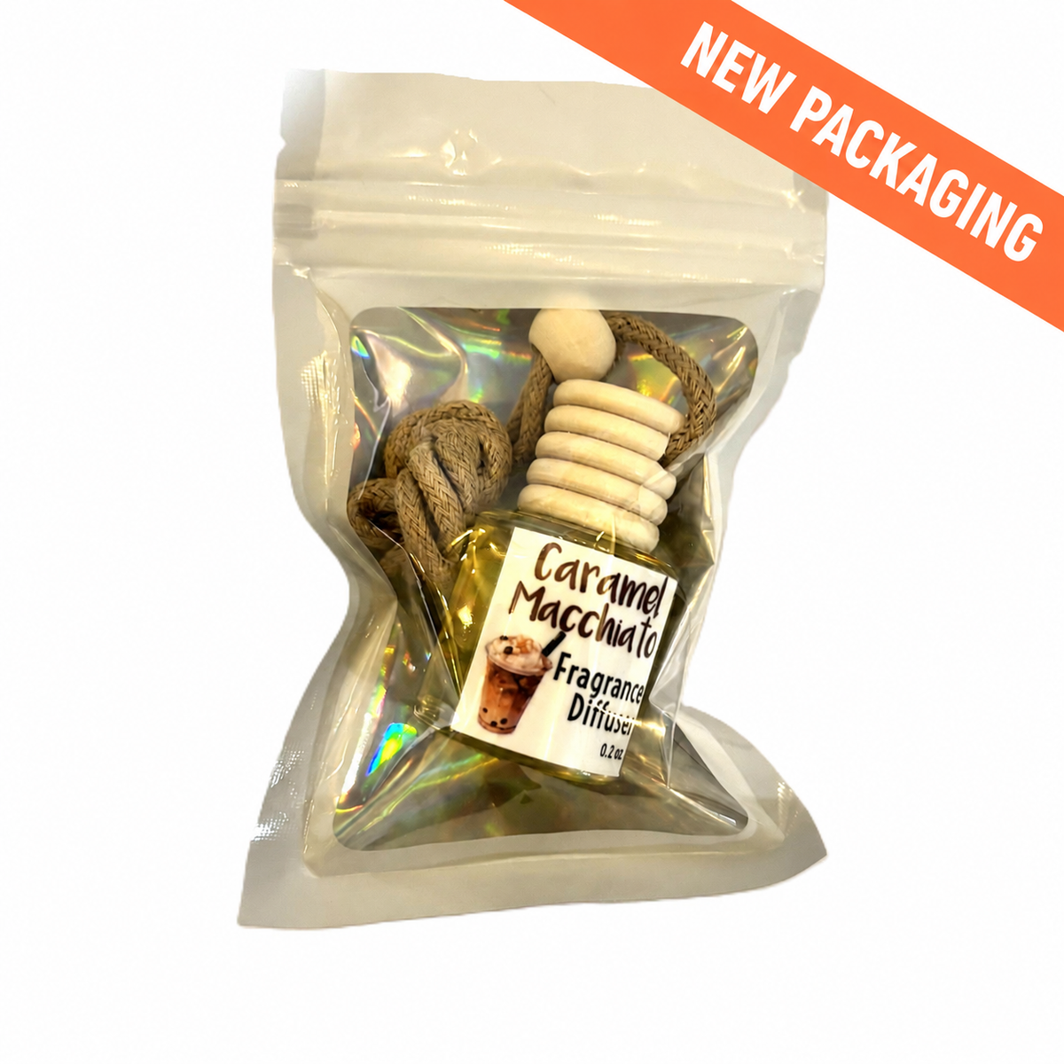 Caramel Macchiato Car Air Freshener Fragrance Diffuser