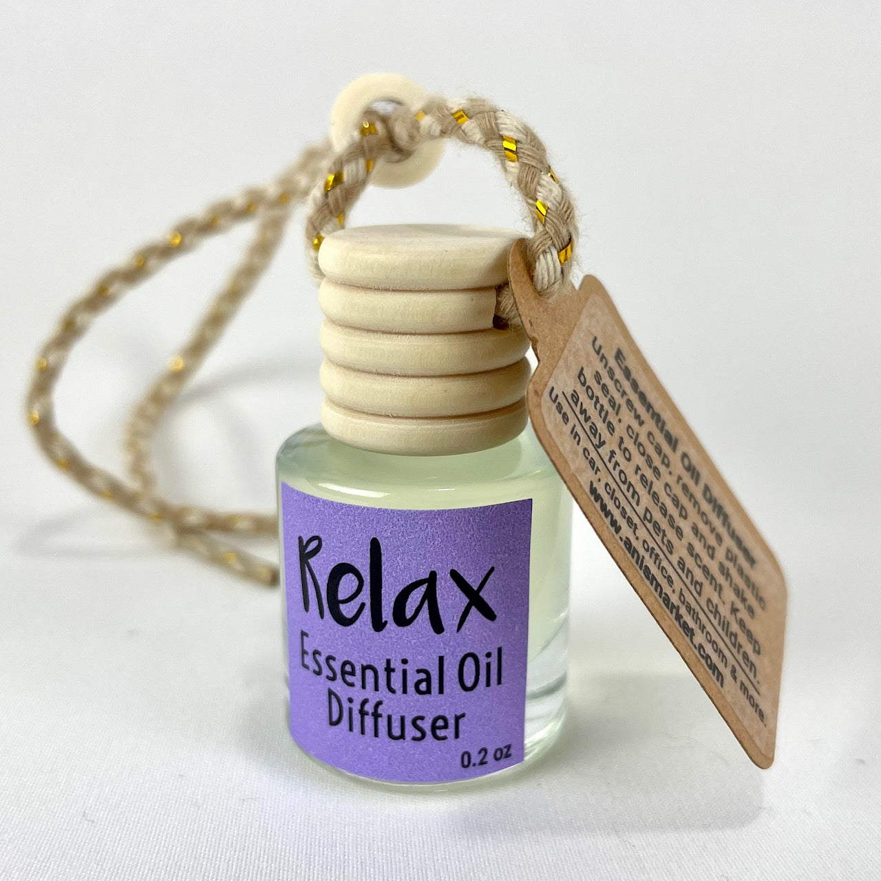 Essential Oil Car Air Freshener Diffuser