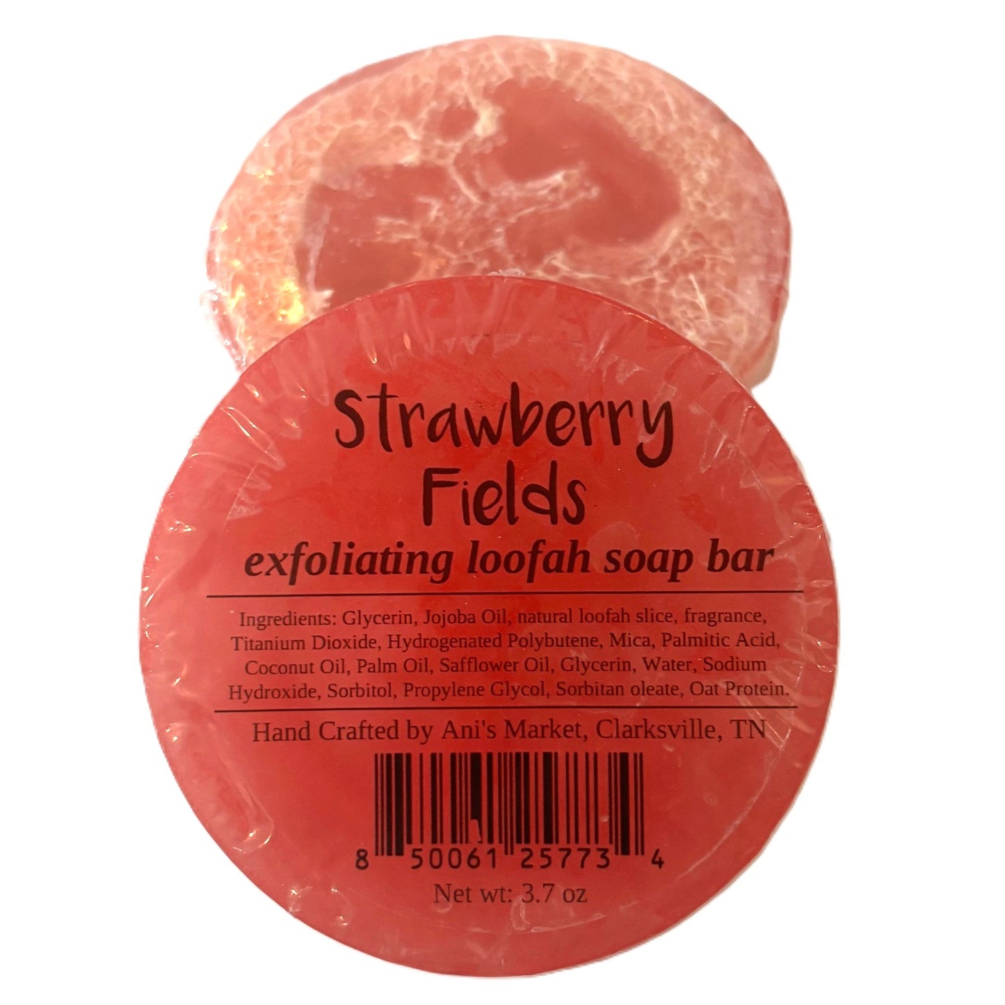 Strawberry Fields Luffa Soap