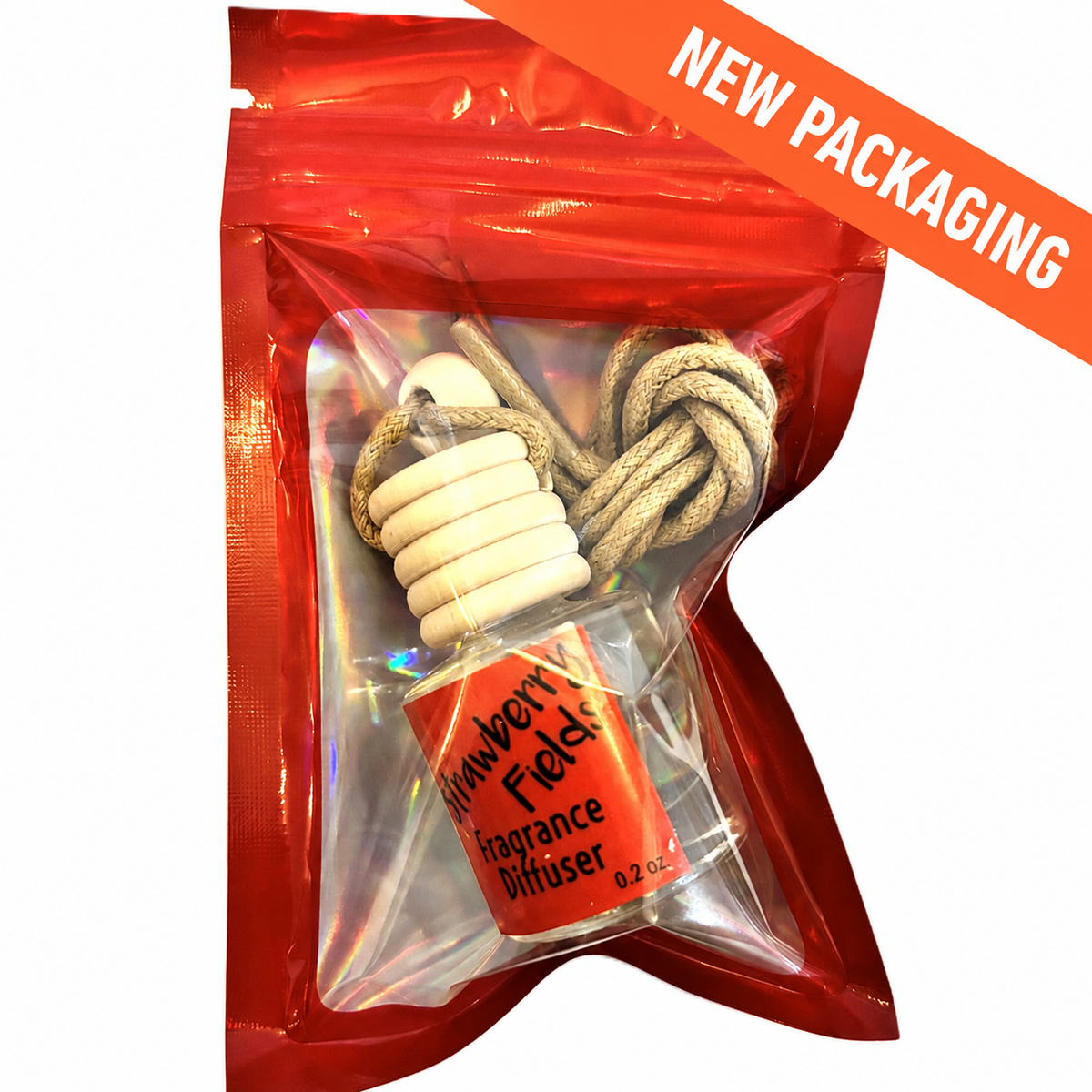 Strawberry Fields Car Air Freshener Fragrance Diffuser