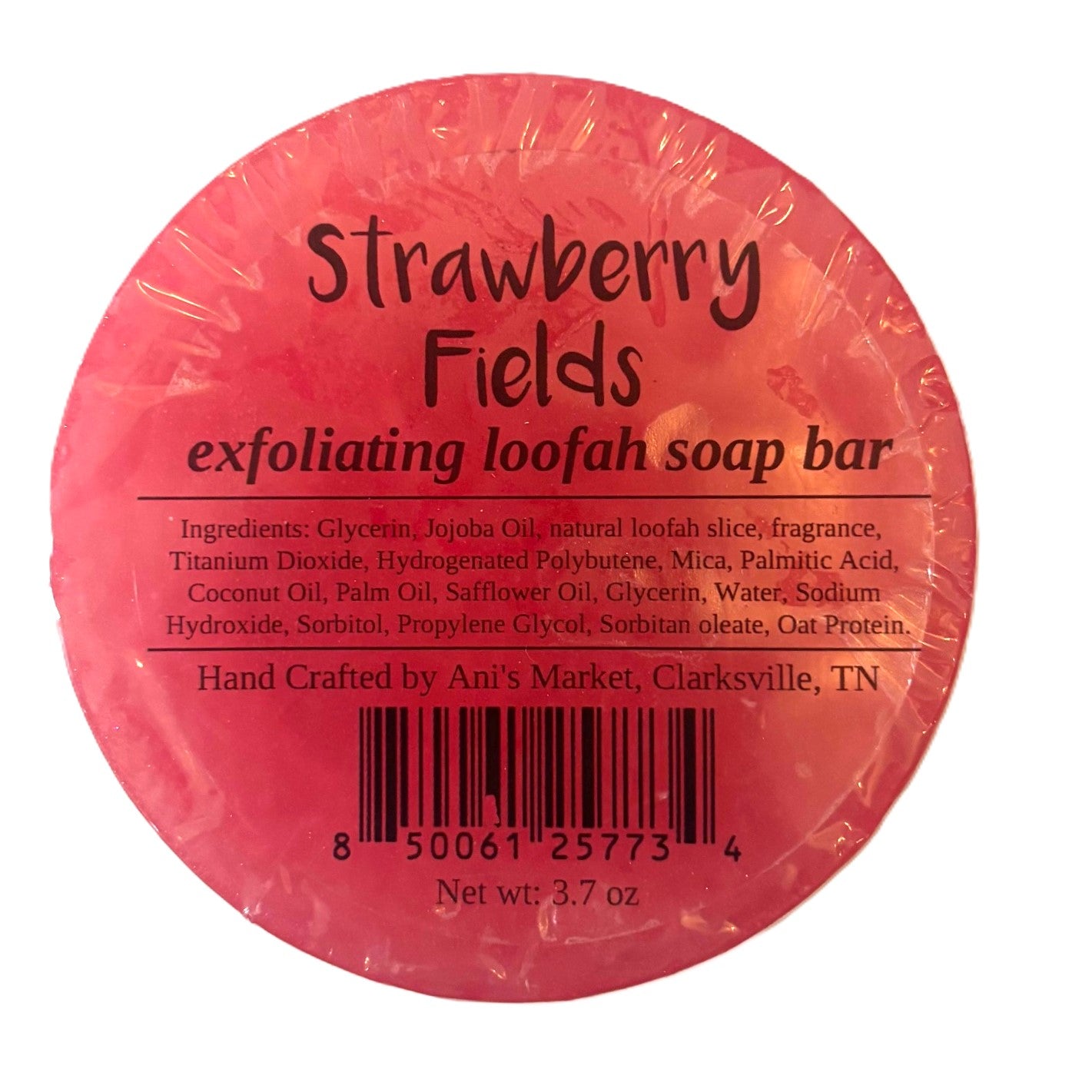 Strawberry Fields Luffa Soap