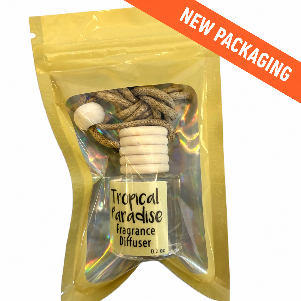 Tropical Paradise Car Air Freshener Fragrance Diffuser