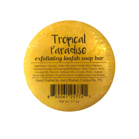 Tropical Paradise Luffa Soap